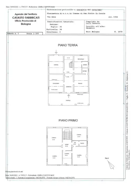 Casa Indipendente - Planimetry 1