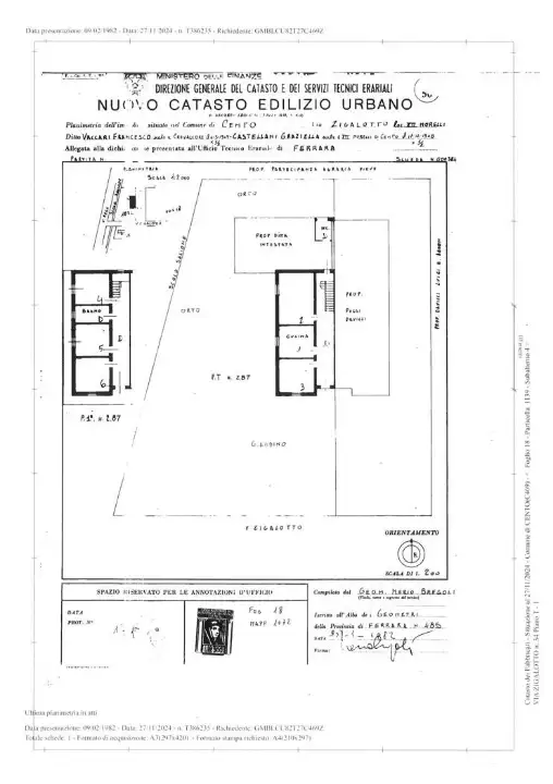 Villa - Planimetry 1