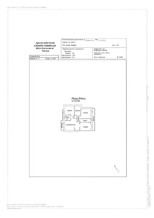 Appartamento - Planimetry 1