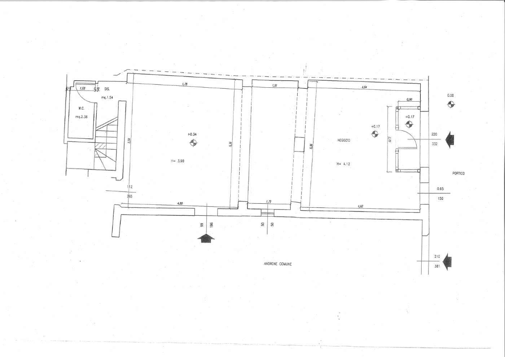 Negozio - Planimetry 1