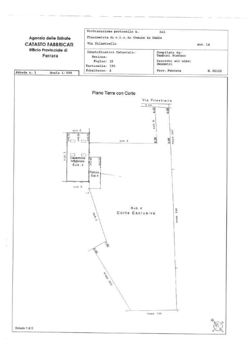 Capannone - Planimetry 3