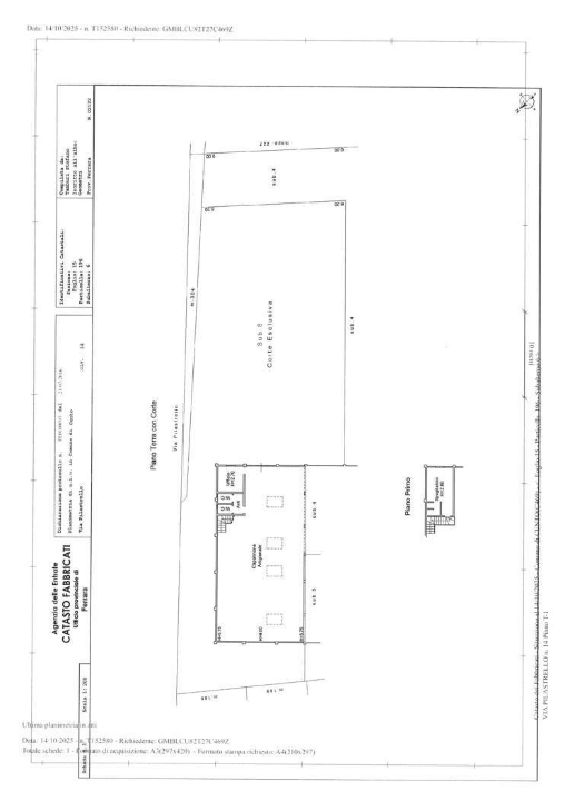 Capannone - Planimetry 1