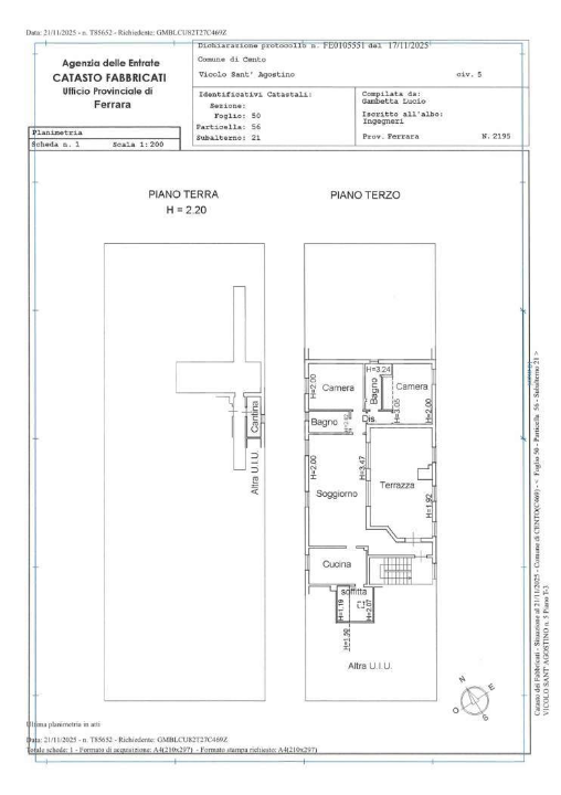 Appartamento - Planimetry 1