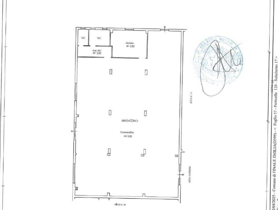 Negozio - Planimetry 1