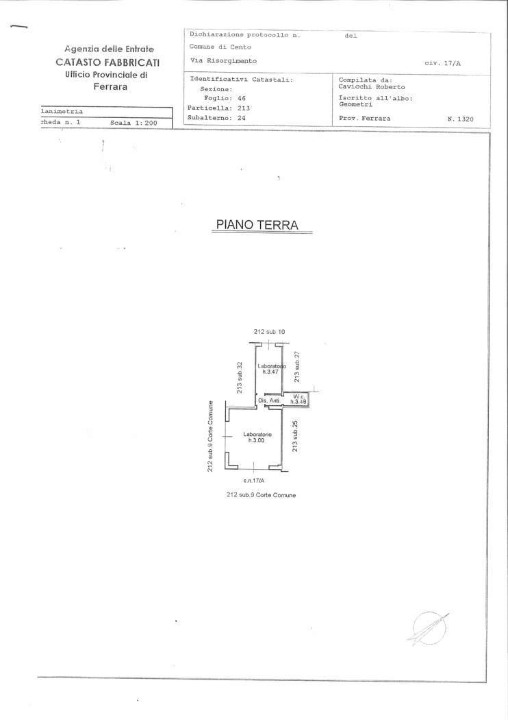 Laboratorio - Planimetry 1