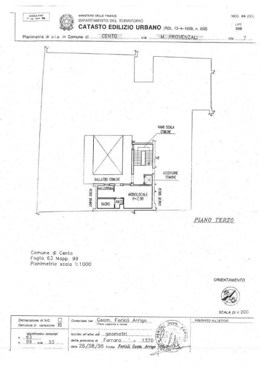 Appartamento - Planimetry 1