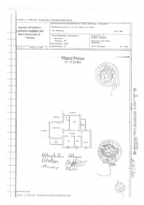Appartamento - Planimetry 1