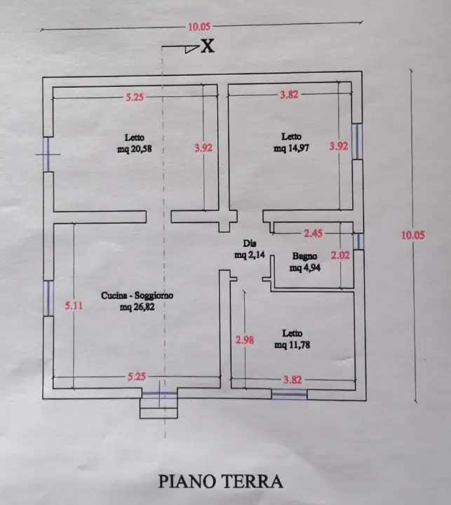 Villa - Planimetry 1