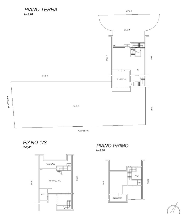 Villa - Planimetry 1