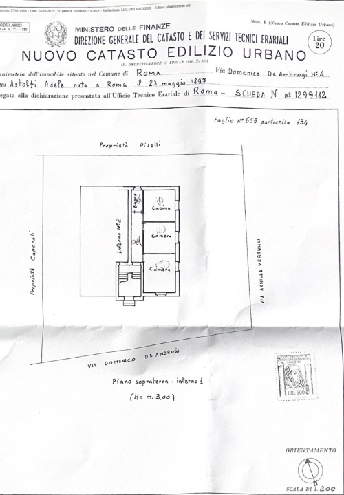 Appartamento - Planimetry 1