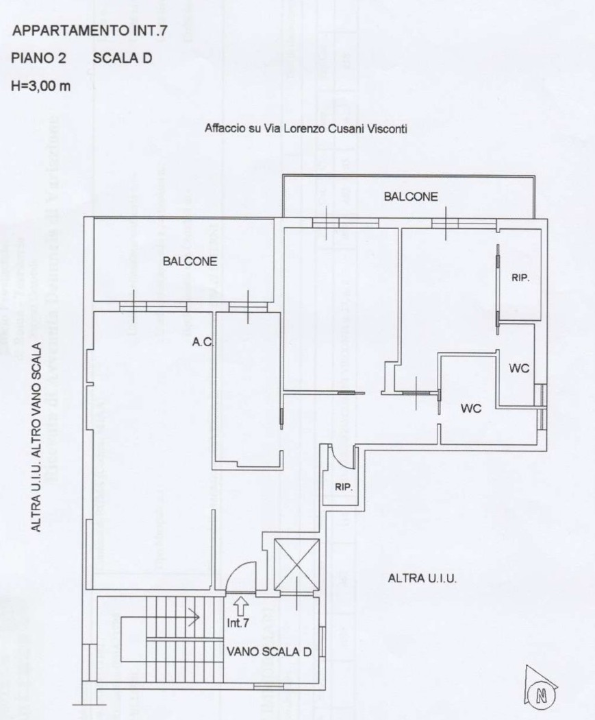 Appartamento - Planimetry 1