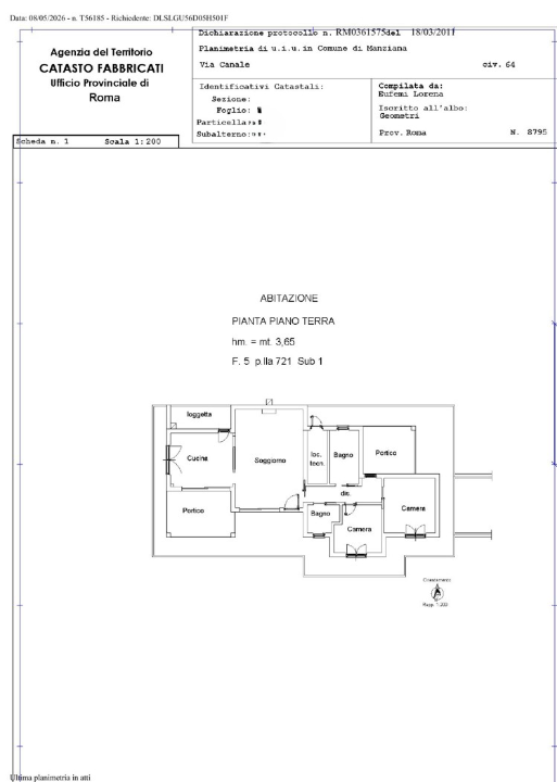 Villa - Planimetry 1