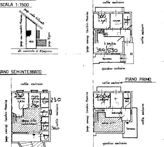 Villa - Planimetry 1