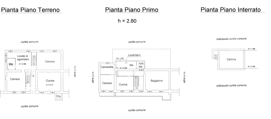 Casa Indipendente - Planimetry 1