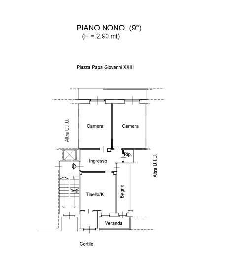 Appartamento - Planimetry 1