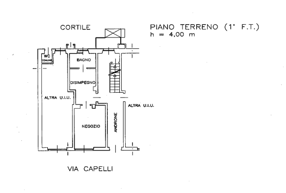 Negozio - Planimetry 1