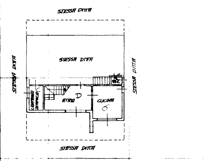 Casa Indipendente - Planimetry 1