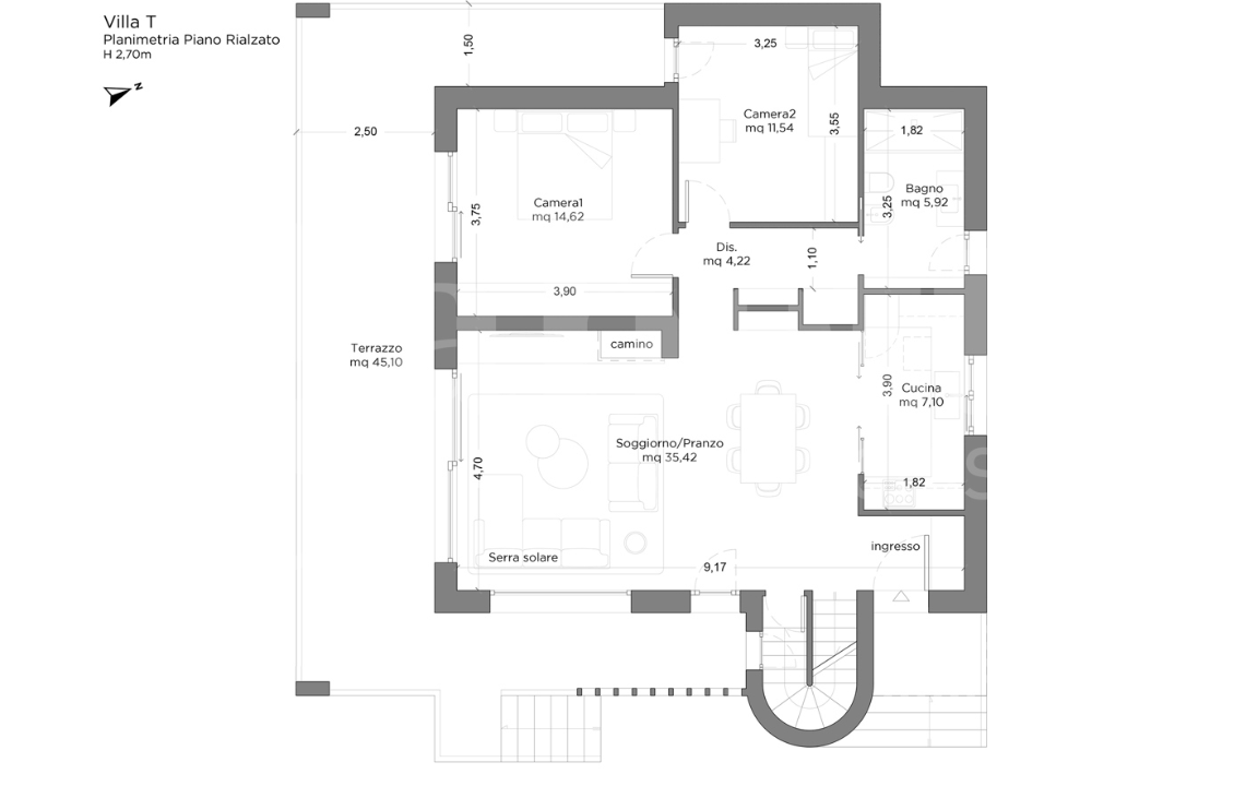 Villa - Planimetry 3