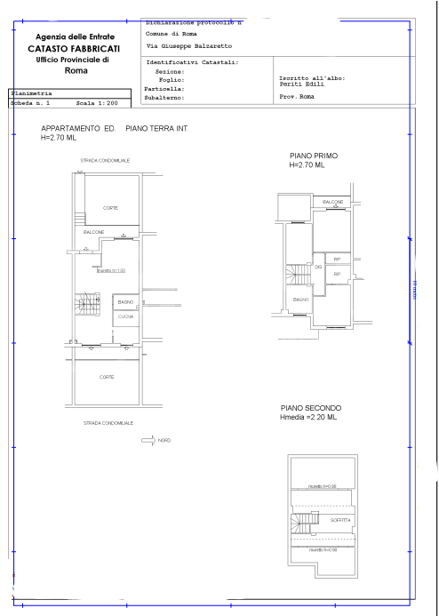 Villa - Planimetry 1