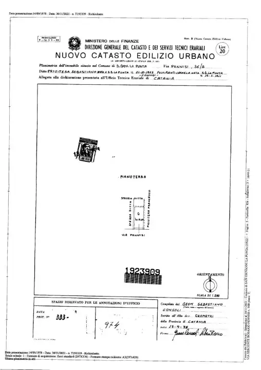 Casa Indipendente - Planimetry 2