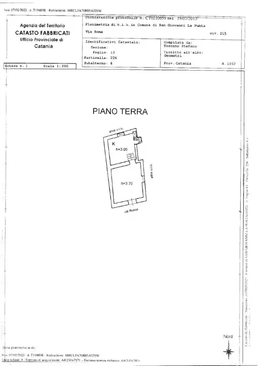 Casa Indipendente - Planimetry 4