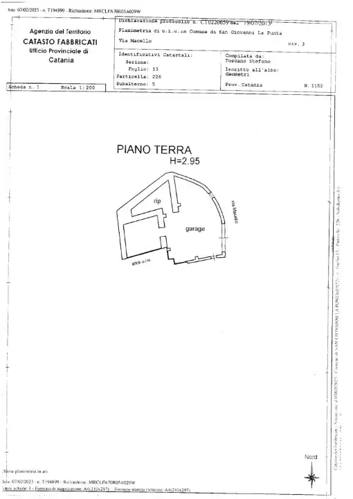Casa Indipendente - Planimetry 2