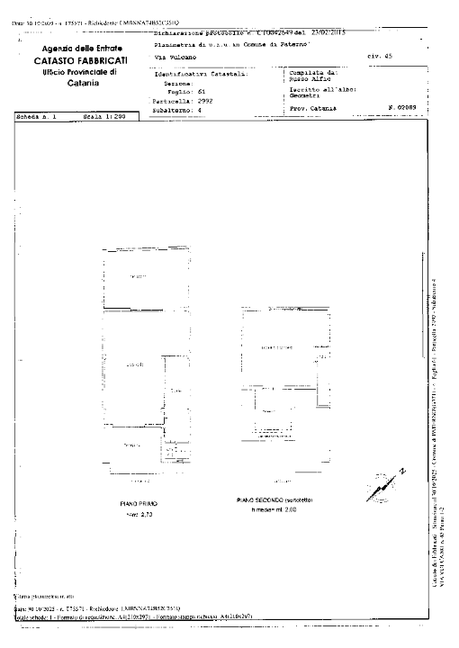 Palazzina - Planimetry 1