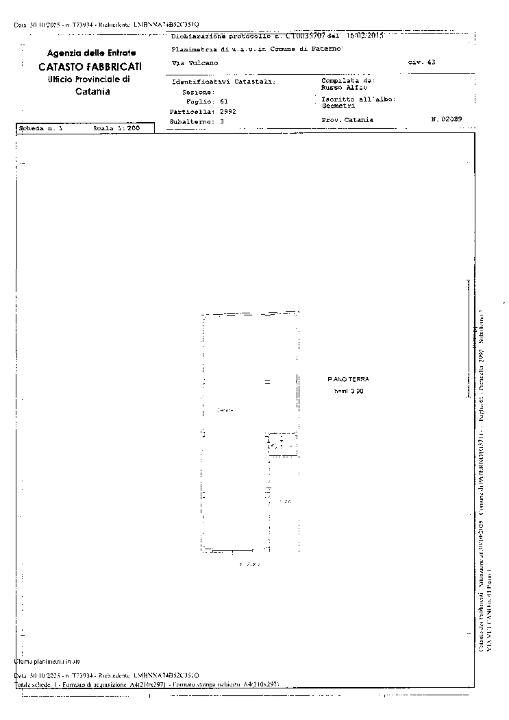 Palazzina - Planimetry 2
