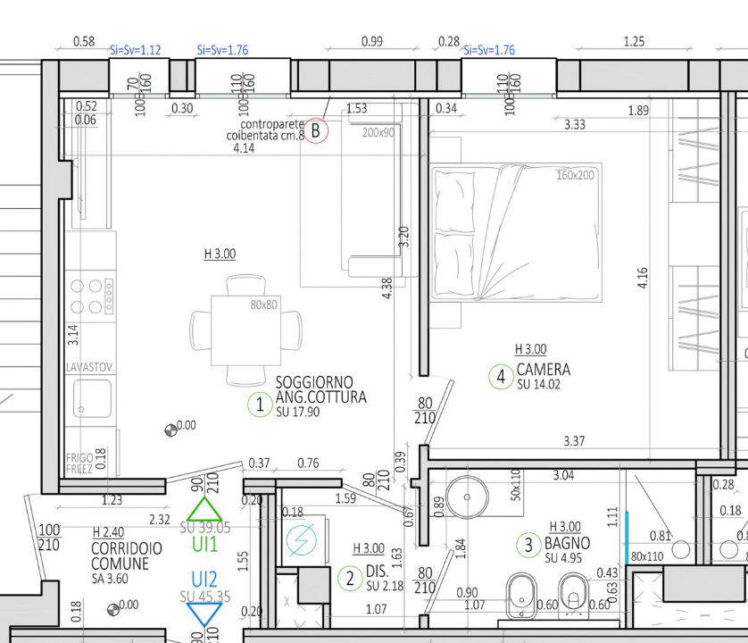 Appartamento - Planimetry 1