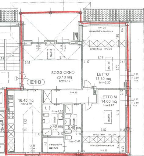 Appartamento - Planimetry 1