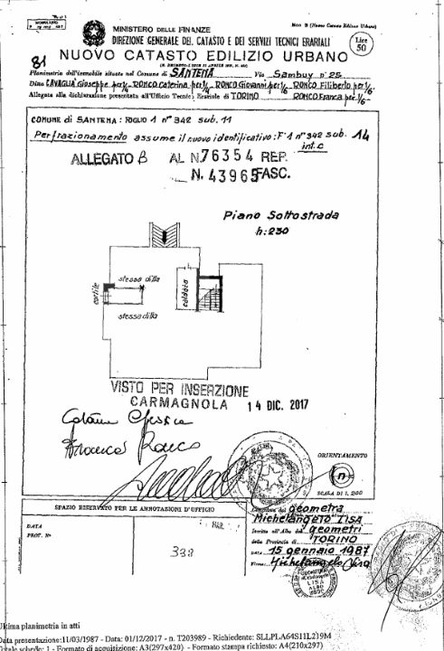 Appartamento - Planimetry 2