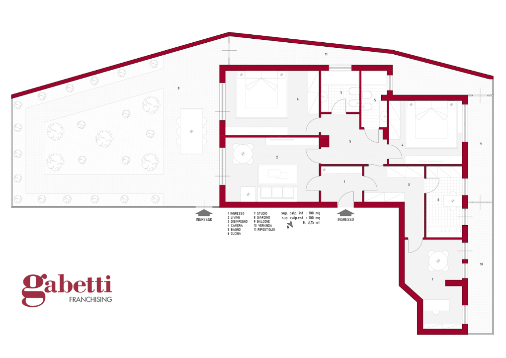 Appartamento - Planimetry 1