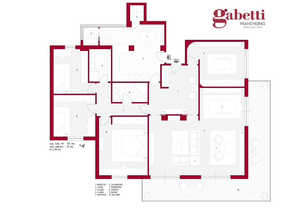 Appartamento - Planimetry 1