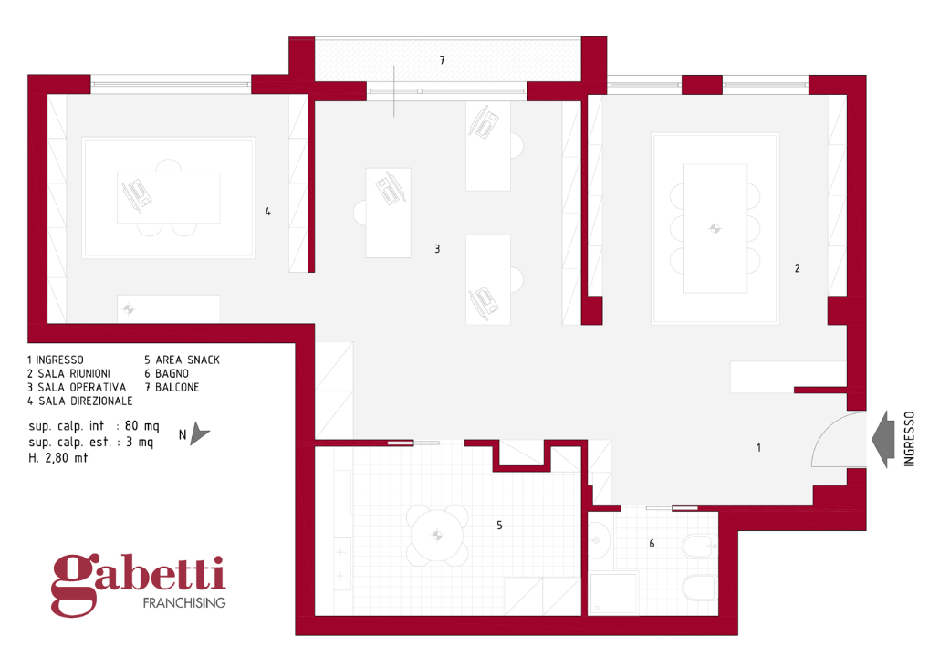Appartamento - Planimetry 1
