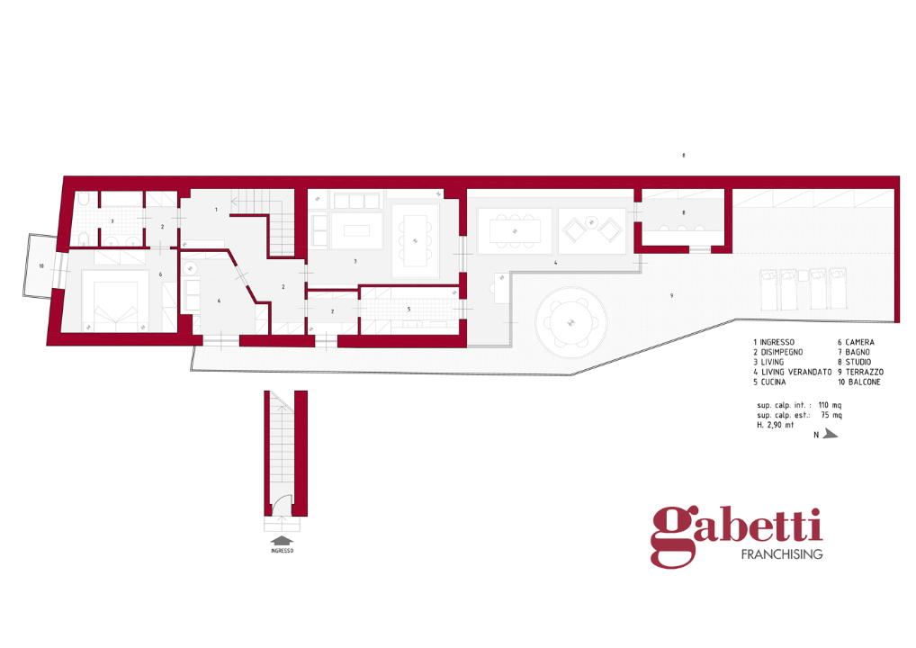 Appartamento - Planimetry 1