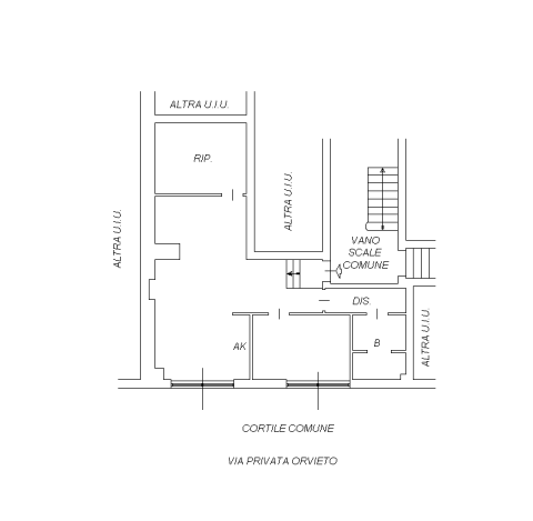 Appartamento - Planimetry 1