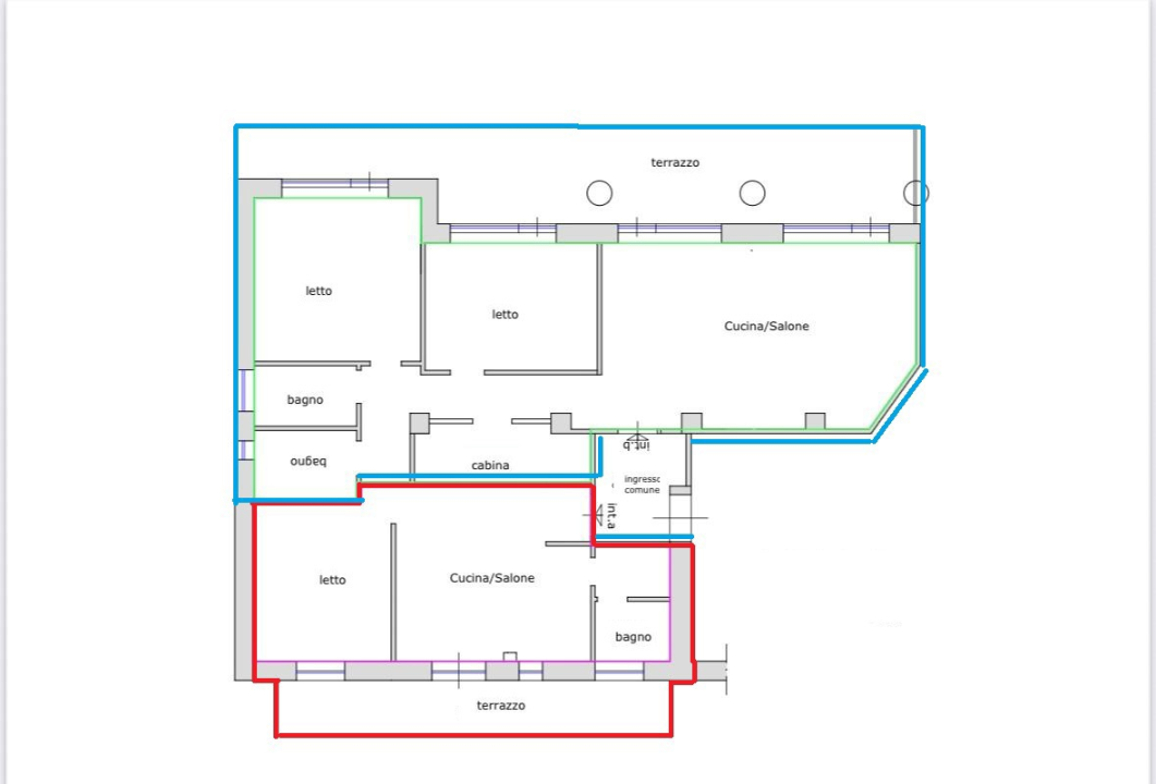 Appartamento - Planimetry 1