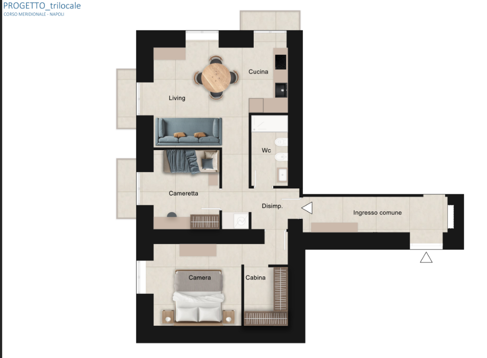 Appartamento - Planimetry 1