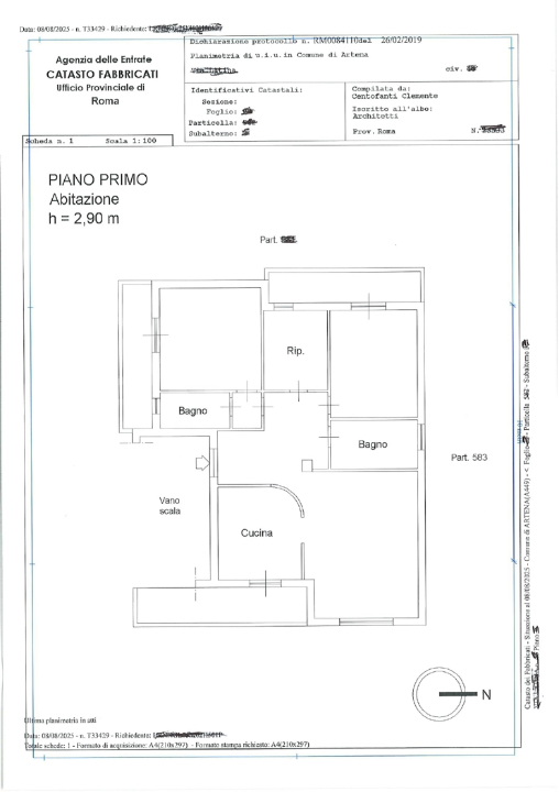 Casa Indipendente - Planimetry 2
