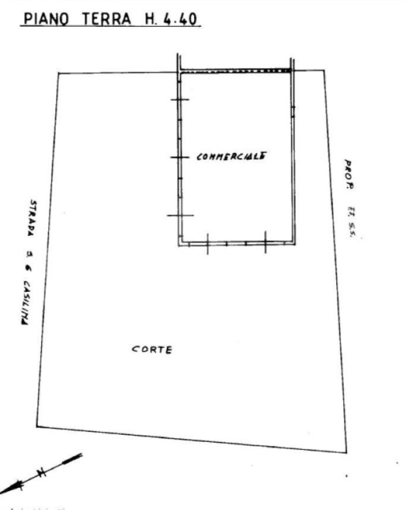 Capannone - Planimetry 2