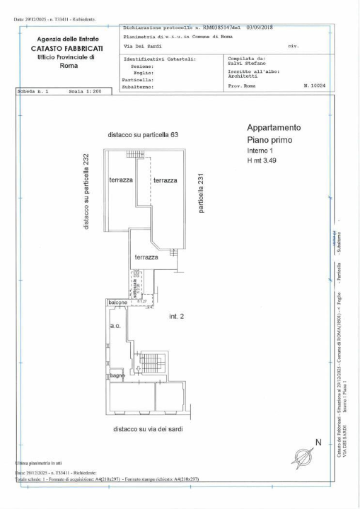 Appartamento - Planimetry 1