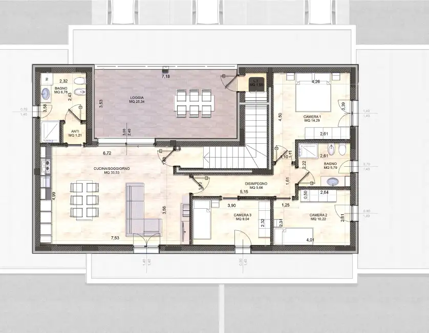 Appartamento - Planimetry 1