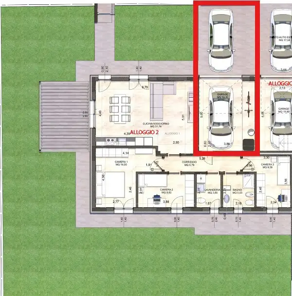 Villa - Planimetry 2