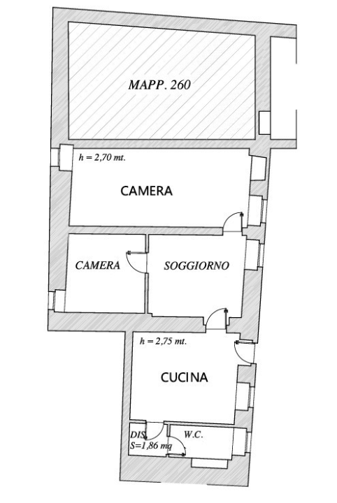 Appartamento - Planimetry 1