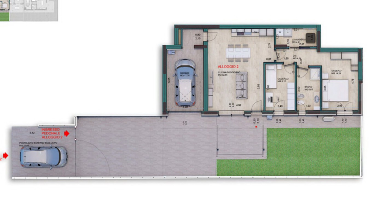 Appartamento - Planimetry 1