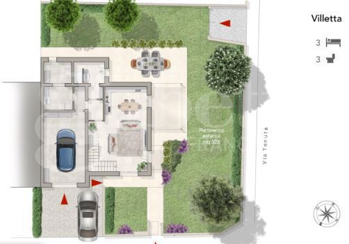 Villa - Planimetry 1