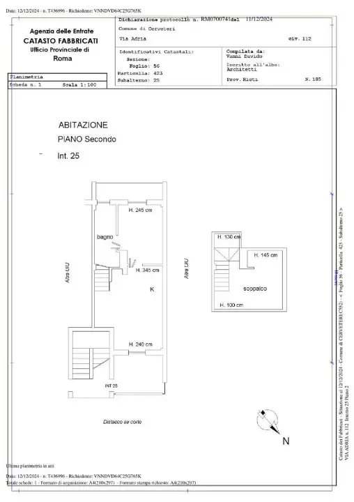Appartamento - Planimetry 1