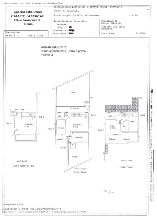 Villa - Planimetry 1