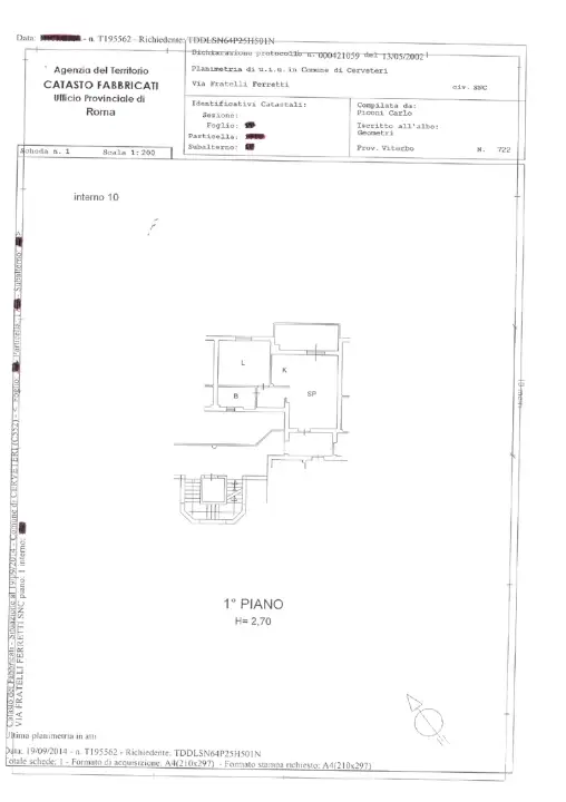 Appartamento - Planimetry 1