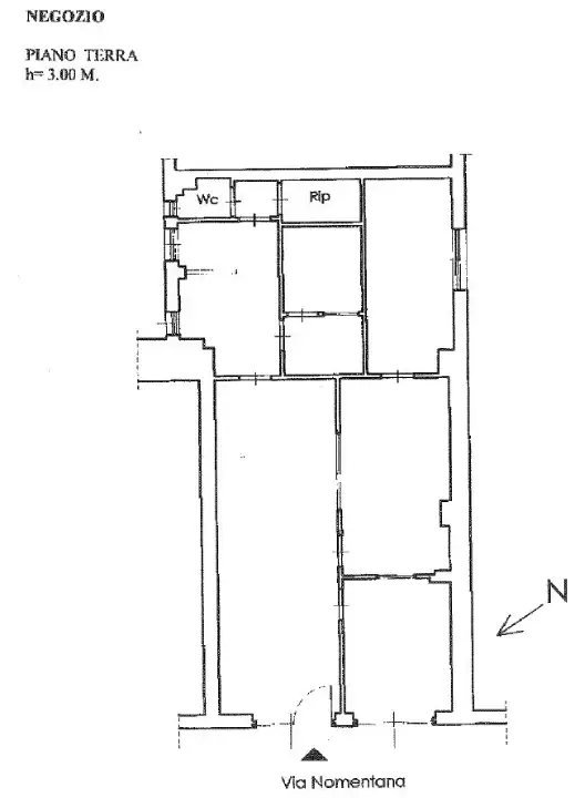 Negozio - Planimetry 1